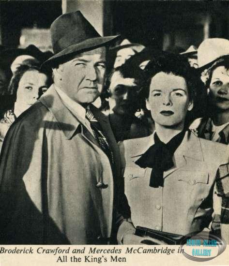 Broderick Crawford and Mercedes McCambridge