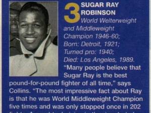 Sugar Ray Robinson