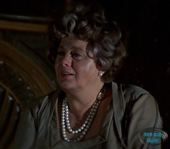 Shelley Winters as Belle Rosen in The Poseidon Adventure
