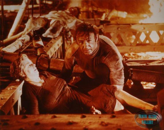 Shelley Winters and Gene Hackman in The Poseidon Adventure