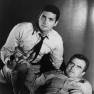 David Hedison and Terry Becker in Voyage to the Bottom of the Sea
