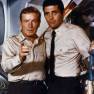 Richard Basehart and David Hedison in Voyage to the Bottom of the Sea