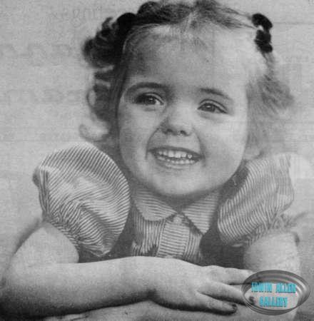 Deanna Lund as a child