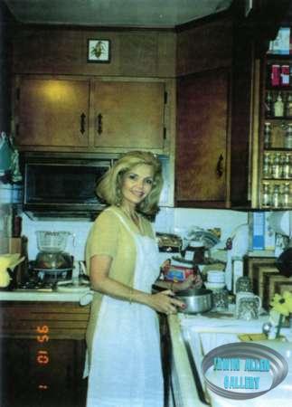 Deanna Lund preparing dinner