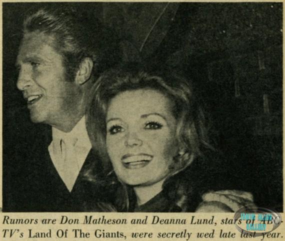 Don Matheson and Deanna Lund