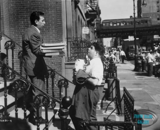Jose Ferrer and Kurt Kasznar in Anything Can Happen