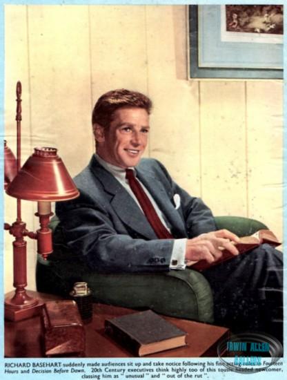 Richard Basehart Portrait