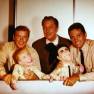 Richard, Vincent Price and David with the Deadly Dolls