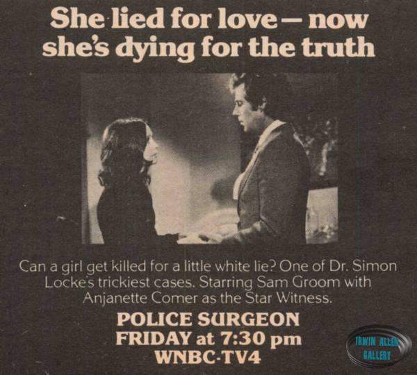 Sam Groom in Police Surgeon