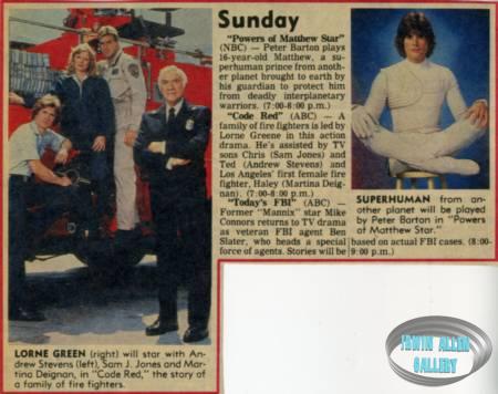 TV listing clipping
