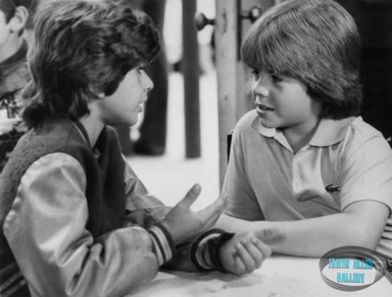 Tony La Torre and Adam Rich in Framed by Fire