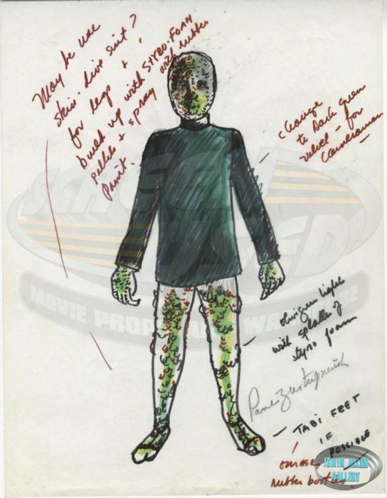 Lost in Space Green Alien Costume