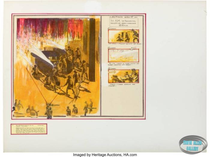 Towering Inferno Oversize Storyboard