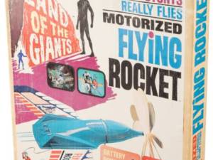 Remco Motorized Flying Rocket