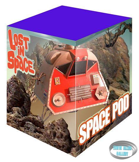 Mock up for the pre-built Space Pod Model