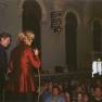 Marta Kristen addresses audience