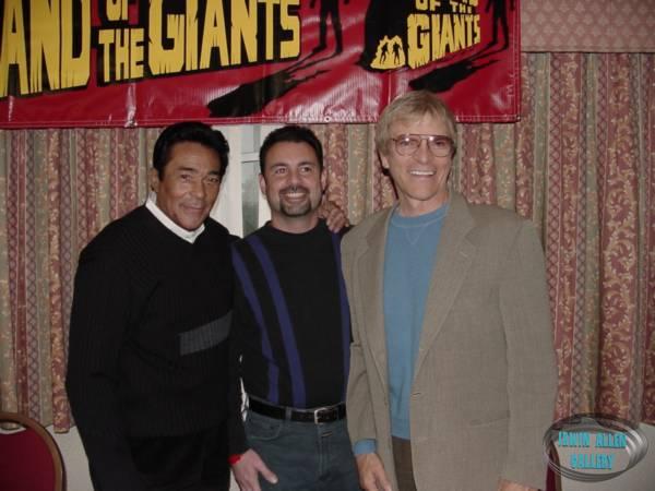 Don Marshall and Gary Conway Pose for Photos