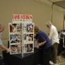 David Hedison and Diane preparing table