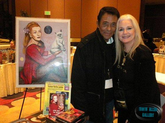 Don Marshall and Celeste Yarnall