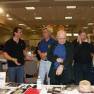 Kirk with Voyage Cast Members