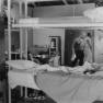 Irwin Allen outside the Seaview sick bay