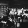 Irwin Allen on the set of Land of the Giants