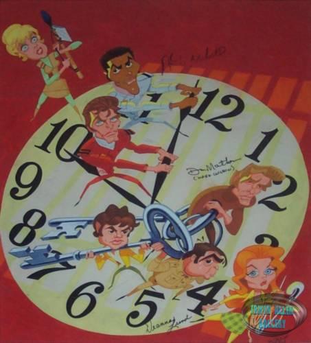 Clock Caricature Art by Bob Bentovoja