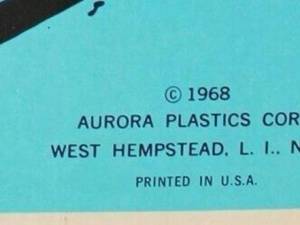 Aurora Model Kit Retail Poster