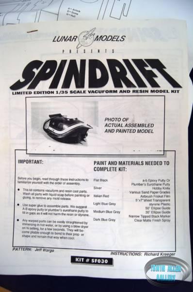 Lunar Models Spindrift Kit