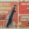 Remco Motorized Flying Rocket