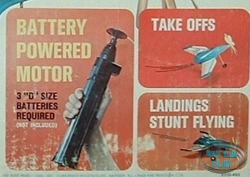 Remco Motorized Flying Rocket