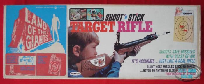 Remco Shoot 'N Stick Target Rifle