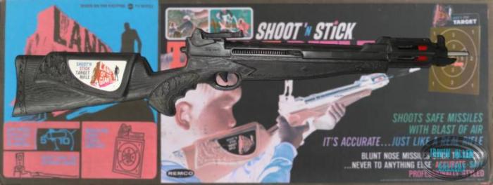 Remco Shoot 'N Stick Target Rifle