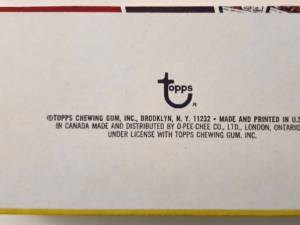 Topps Box