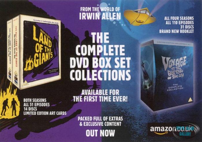 UK DVD Promo Postcard