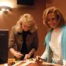Heather and Deanna Signing Posters