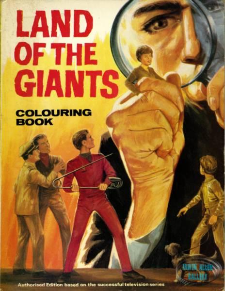 British Land of the Giants Colouring Book