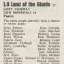 Panic Sunday 29th July 1973
