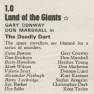 The Deadly Dart Sunday 5th August 1973