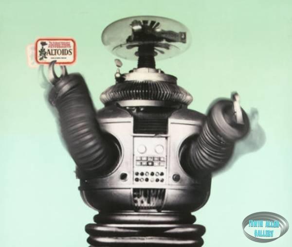 Lost in Space Robot Altoids Sign