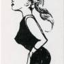 Judy Robinson Caricature Card