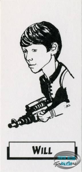 Will Robinson Caricature Card