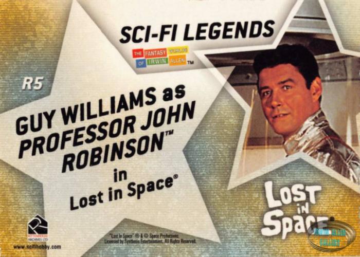 Legends Card Back #R5 Guy Williams