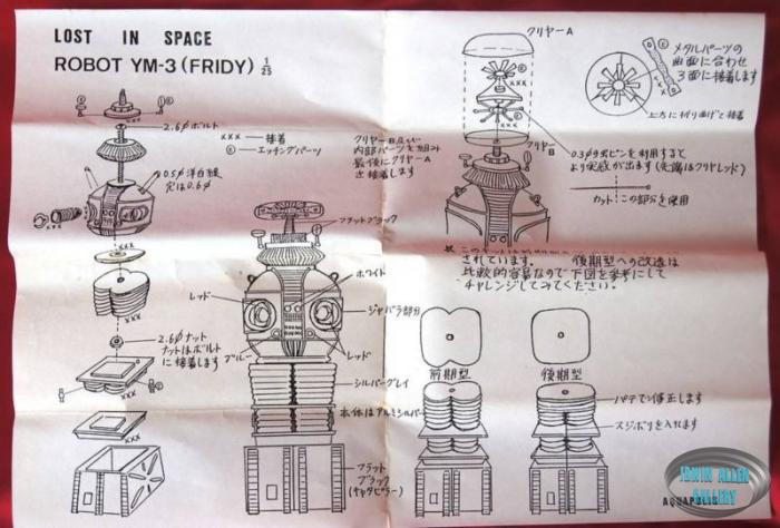 Lost in Space 1/25 Metal Robot Kit