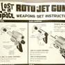 Lost in Space Roto Jet Gun Instruction Sheet