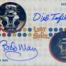 Bob May and Dick Tufeld Autograph Card