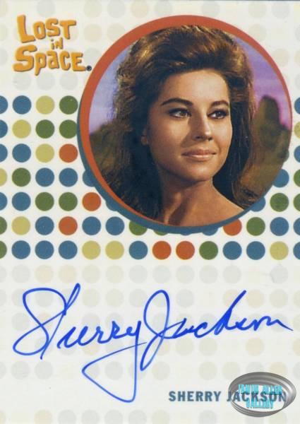 Sherry Jackson Autograph Card