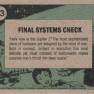 Lost in Space 40th Anniversary Expansion Card #63 Back