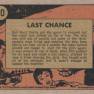 Lost in Space 40th Anniversary Reprint Card #20 Back