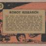 Lost in Space 40th Anniversary Reprint Card #25 Back